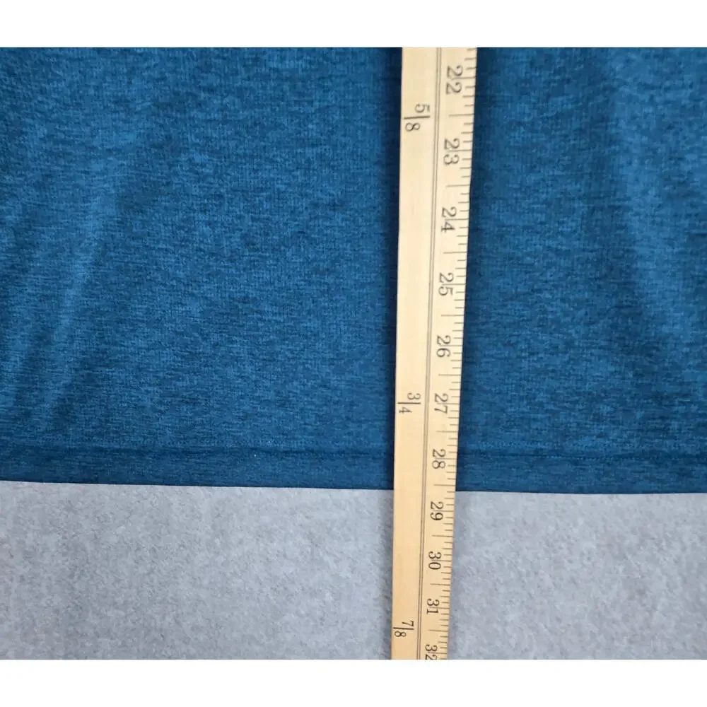 Adidas Mens Medium Teal Climachill Short Sleeve Polo Shirt